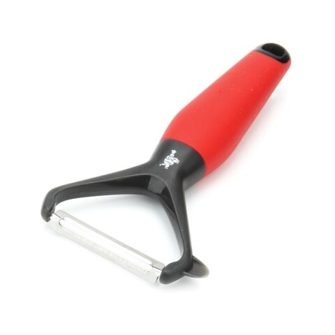 Curatator legume, Luigi Ferrero Atlanta, plastic/inox, rosu/negru