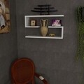 Raft pentru perete Jenika, Furny Home, 60x14.5x18 cm, alb