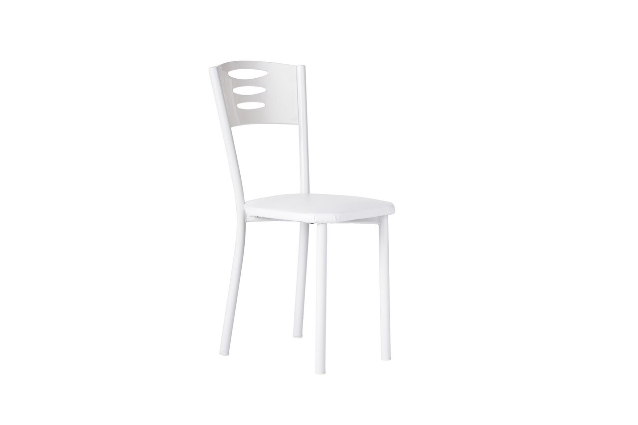Set scaune 2 piese, Hanah Home, Polo, Metal, Alb - view 2