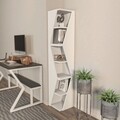 Corp biblioteca, Zena Home, Arrow, 31.8x165x31.8 cm, PAL, Alb
