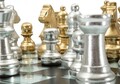 Joc de sah Black/White Chess, Mauro Ferretti, 50.5x50.5x14 cm, polirasina/sticla, multicolor