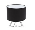 Plafoniera ELTAP, Benigne, 25x44 cm, 1xE27, 15W, otel/PVC, negru