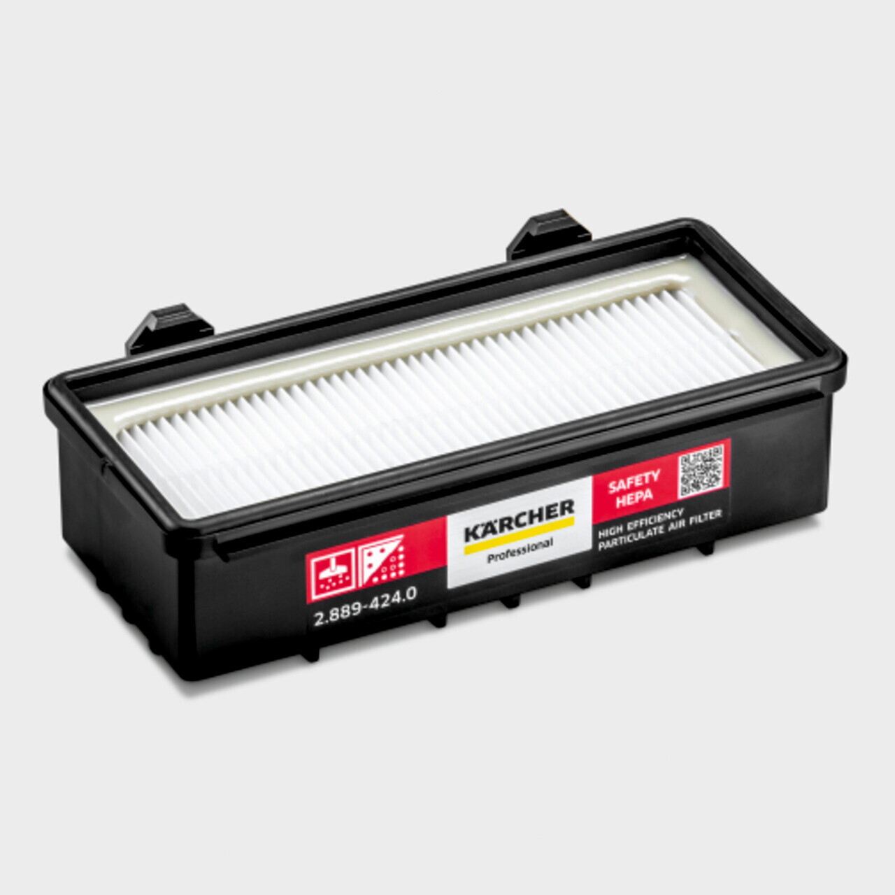 Aspirator profesional uscat T 10/1 Adv HEPA Go!Further, Karcher, negru — imaginea 6