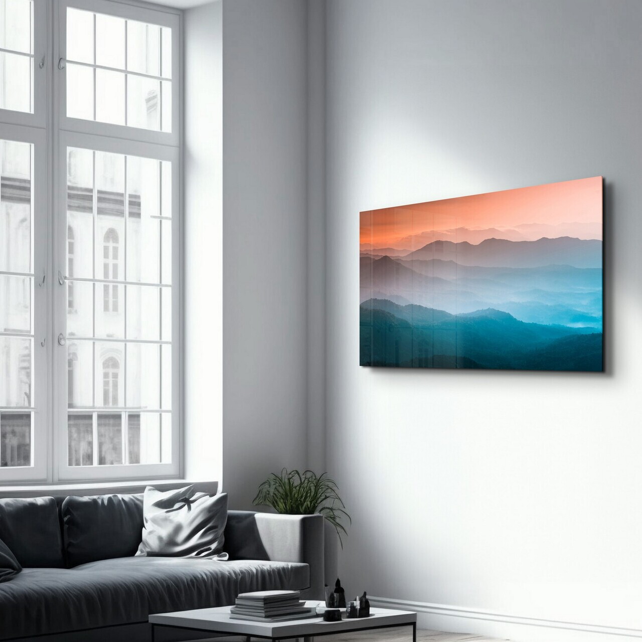 Tablou decorativ, CAM-5081, Dimensiuni: 70 x 110 cm, Multicolor — imaginea 4