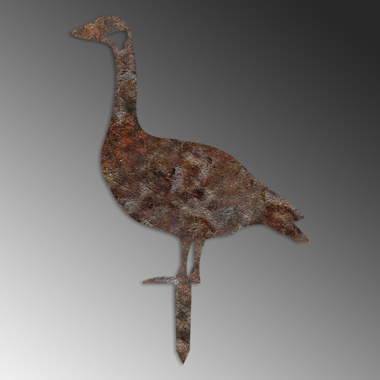 Obiect decorativ de grădină, Goose -A 01, 64x44 cm, Multicolor - view 5