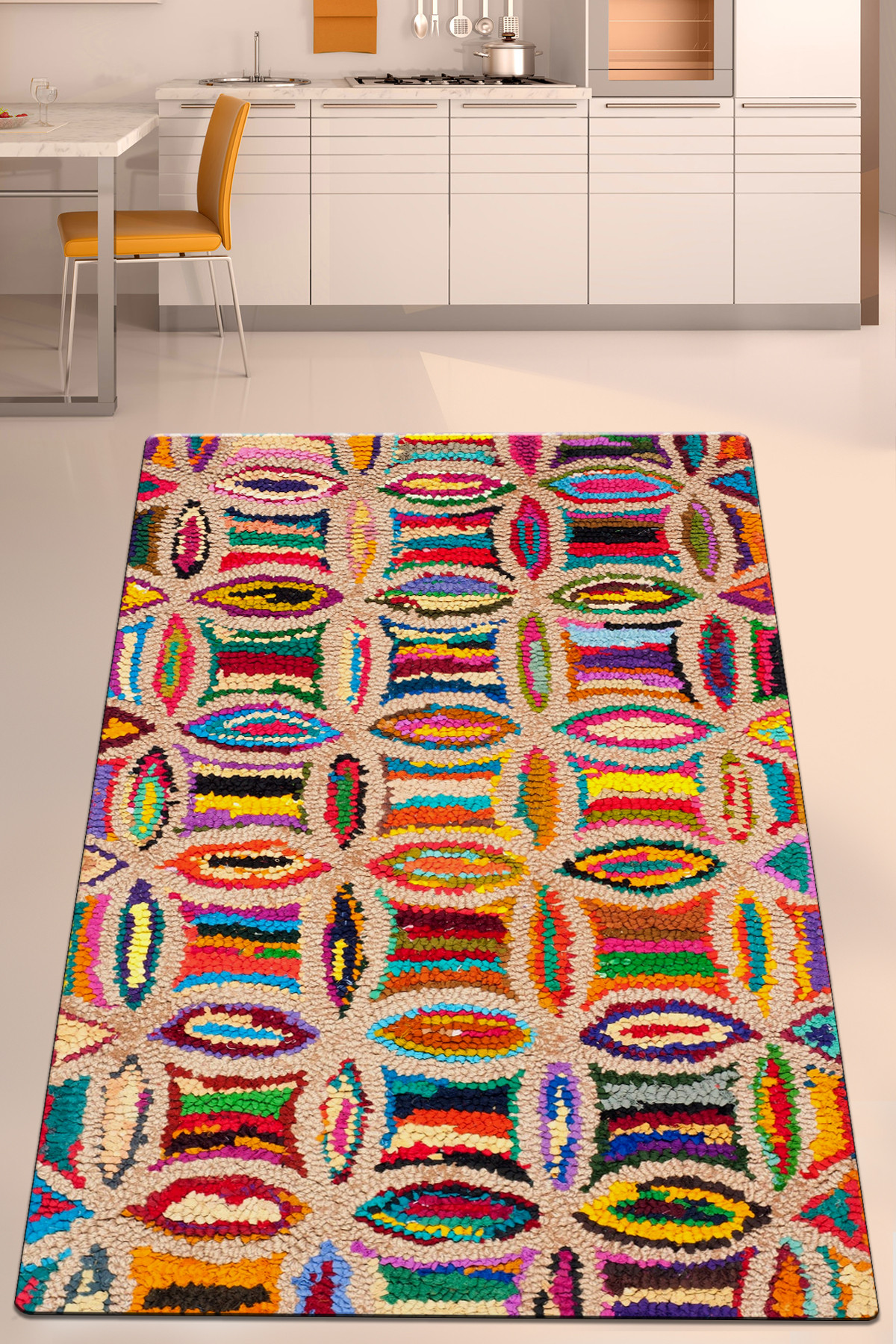 Covor, Circulo 100 x 160, 100x160 cm, Multicolor