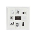 Rama foto 9 poze, Atmosphera, 102304A, 62.5 x 2.4 x 62.5 cm, plastic, alb