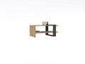 Masuta de cafea, Puqa Design, Yonca, 80x35x50 cm, PAL, Antracit / Stejar