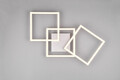 Plafoniera Trail, RL, 52.5x52.5x7 cm, 31W, 1x SMD, metal, gri