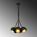 Lustra, Alby, 527ABY1734, Metal, Negru