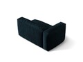 Modul stanga pentru canapea, 1 loc, Martina-120, Micadoni Home, 160x106x75 cm, catifea, petrol inchis