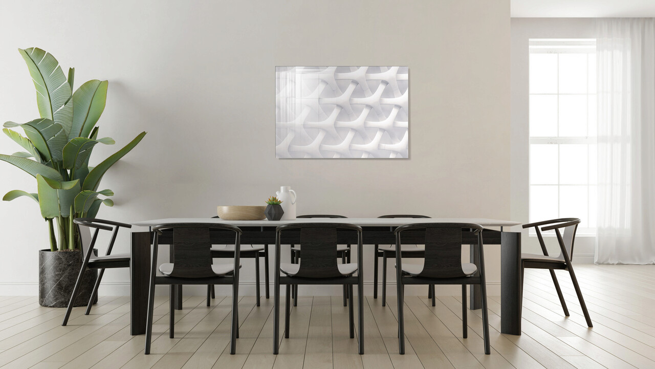 Tablou decorativ, 1469, Sticla temperata, Dimensiune: 45 x 65 cm, Multicolor - 1 | YEO