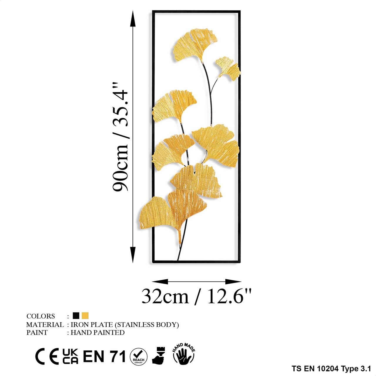 Decoratiune de perete, Raspberry 2, Dimensiuni: 32 x 90 x 4 cm, Multicolor - view 7