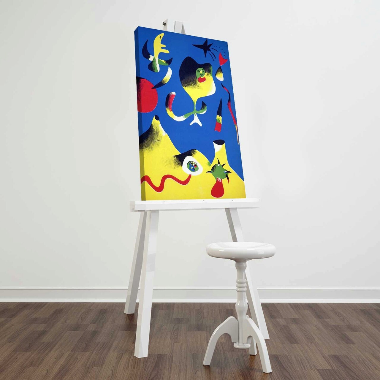Tablou decorativ, FAMOUSART-036, Canvas, Dimensiune: 45 x 70 cm, Multicolor - 1 | YEO