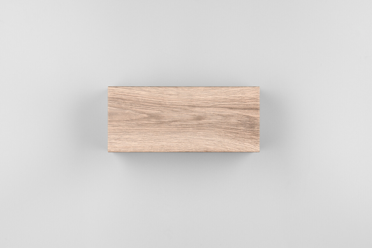 Aplica de perete pentru exterior Mayenne, TRIO, 25x11 cm, 10W, 2x E14, aluminiu, natur