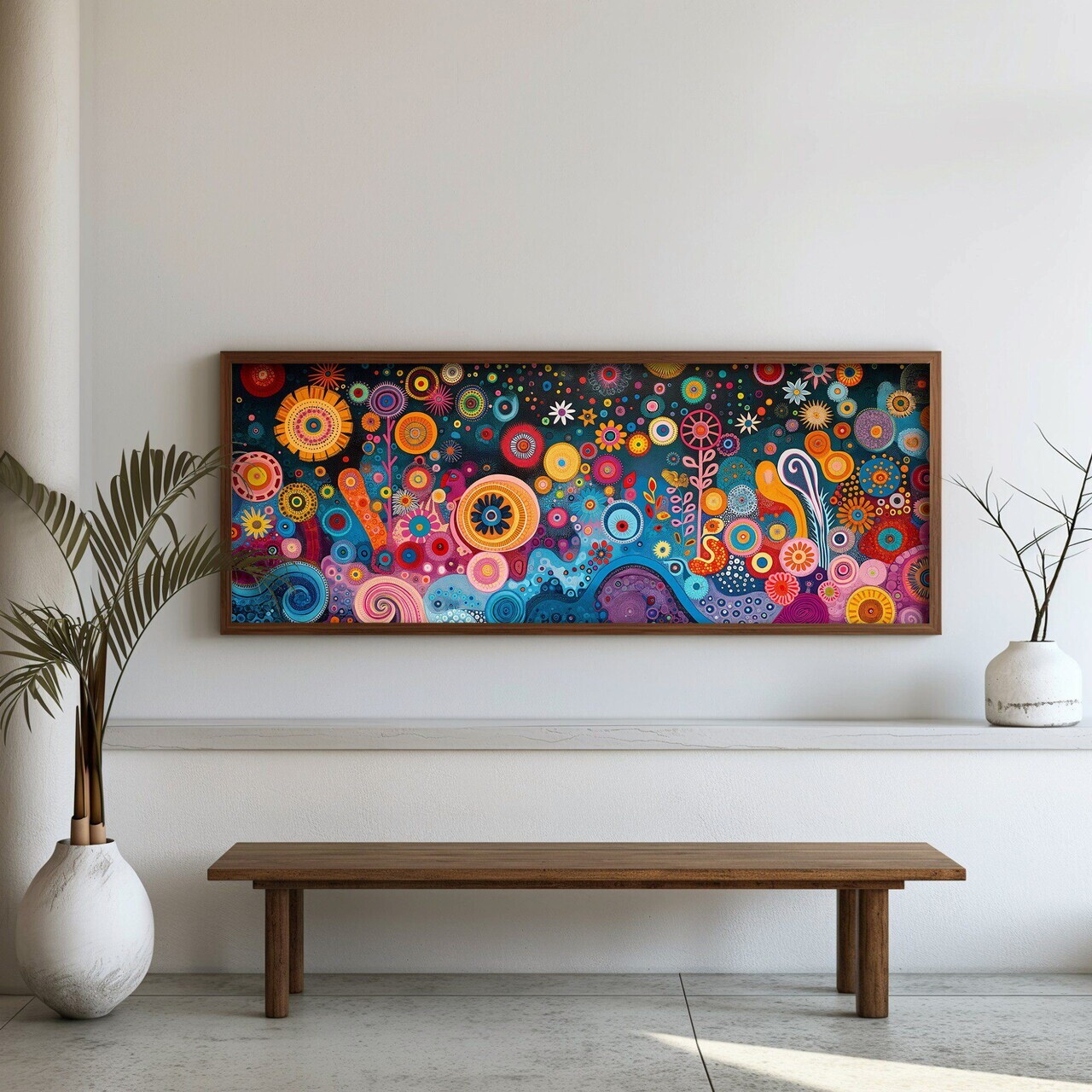Tablou decorativ FAH026-120 MDF Lemn masiv Multicolor