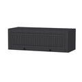 Dulap multifunctional, Hanah Home, Kale, 135x45x54 cm, Antracit