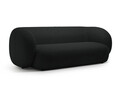 Canapea modulara 3 locuri, Kate, Micadoni, 213x99x76 cm, tesatura boucle, negru