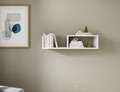 Raft de perete ELTAP, Vellia, 80x25x20 cm, PAL/PVC, alb