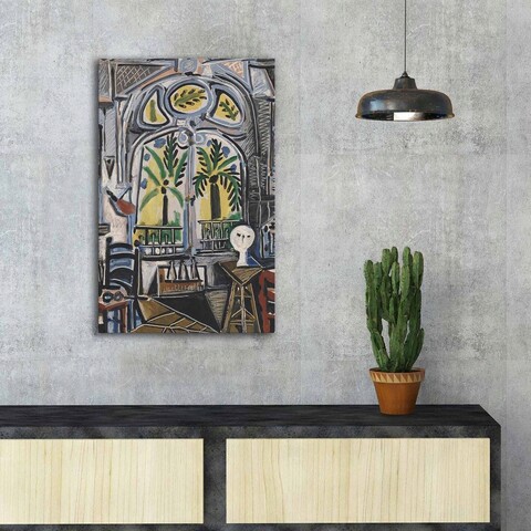 Tablou decorativ, famousart-106, canvas, dimensiune: 45 x 70 cm, multicolor