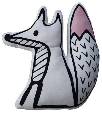Perna decorativa fox, heinner, 35x40 cm, bumbac, multicolor