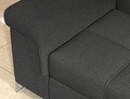 Coltar extensibil stanga 4 locuri ELTAP, ERI-41, Eridano, 275x202x88 cm, lemn/poliester, gri inchis