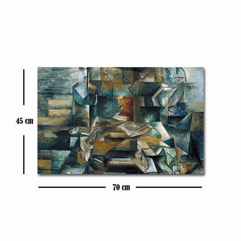 Tablou decorativ, FAMOUSART-105, Canvas, Dimensiune: 45 x 70 cm, Multicolor