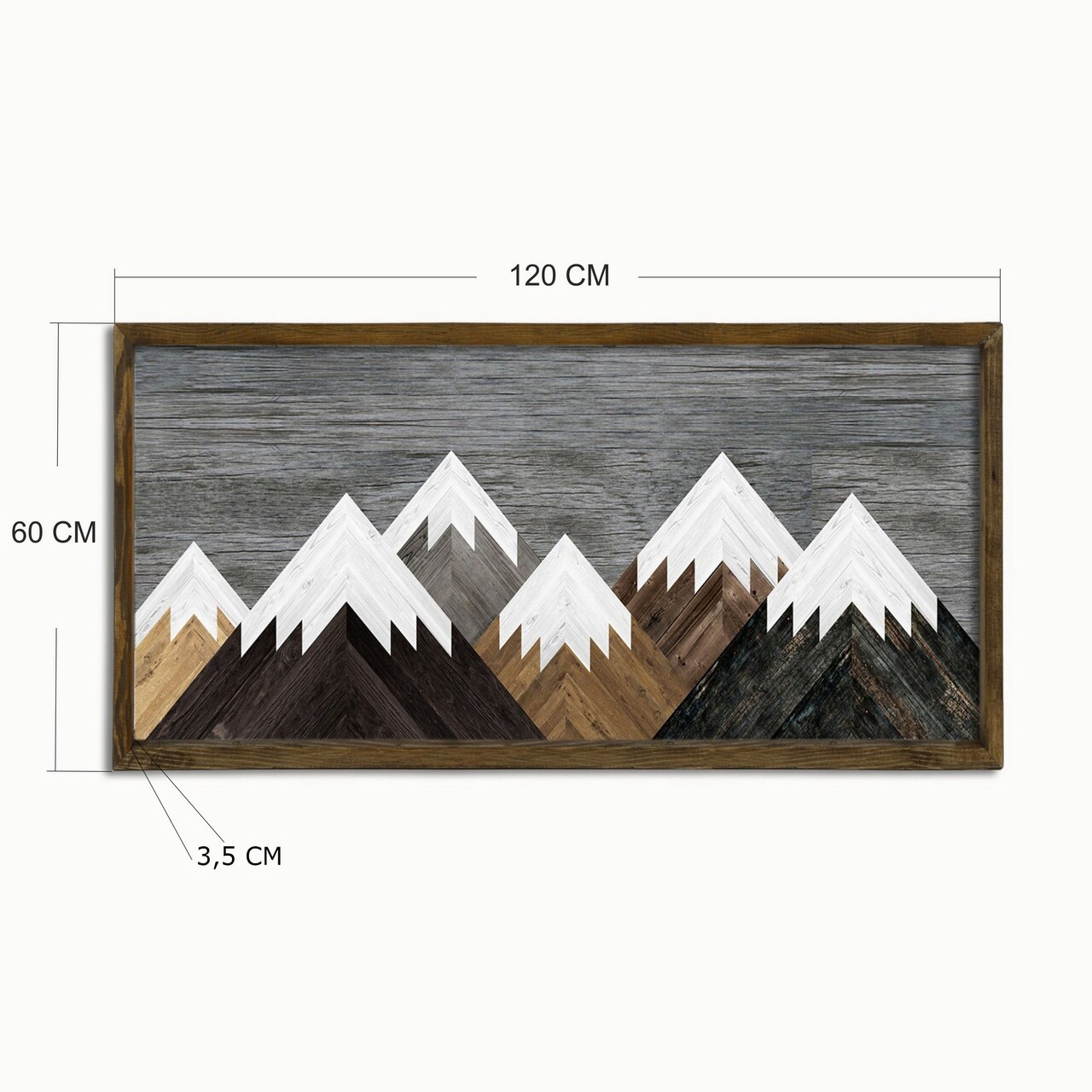 Tablou decorativ, TAH044, MDF, Imprimat UV, Multicolor