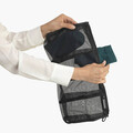 Husa pentru spalat sosete, Brabantia, Wash bag, 44x23 cm, textil, negru