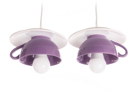 Lustra Afternoon tea, Deco Republic, E27, 2x60W, ceramica, mov