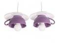 Lustra Afternoon tea, Deco Republic, E27, 2x60W, ceramica, mov