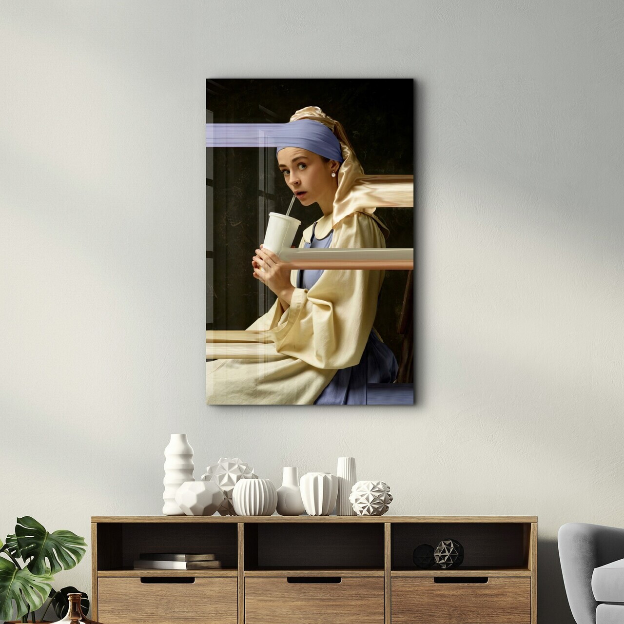 Tablou decorativ, CAM-1056, Dimensiuni: 46 x 72 cm, Multicolor — imaginea 4