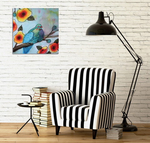 Tablou decorativ, kc426, 50% bumbac / 50% poliester, canvas imprimat, multicolor