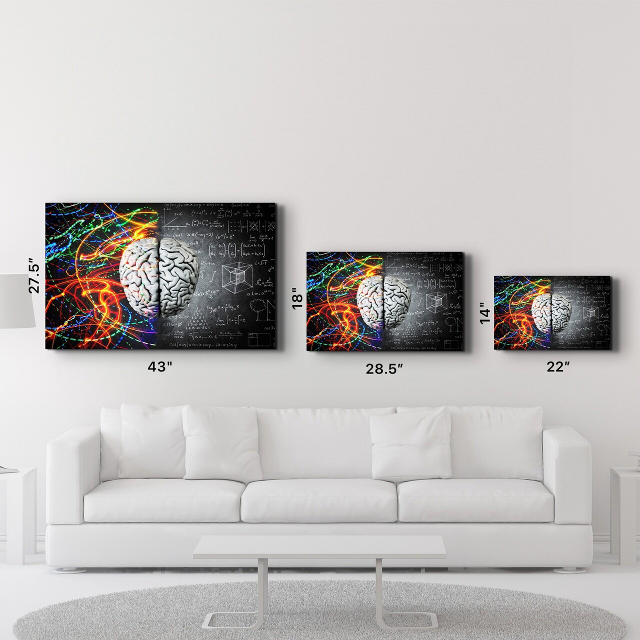 Tablou decorativ, CAM-4073, Dimensiuni: 46 x 72 cm, Multicolor - view 6
