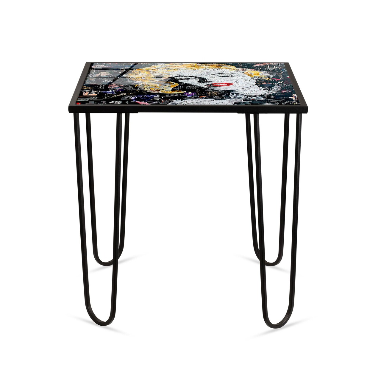 Masuta de cafea, Hanah Home, Shb-032-E, 53x55x53 cm, Multicolor - view 4
