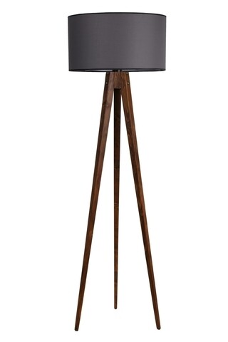 Lampadar, Luin, 8284-1, E27, 60 W, lemn/textil Iluminat