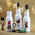 Sticla termos Om de zapada, Forest, Ambition, 400 ml, inox