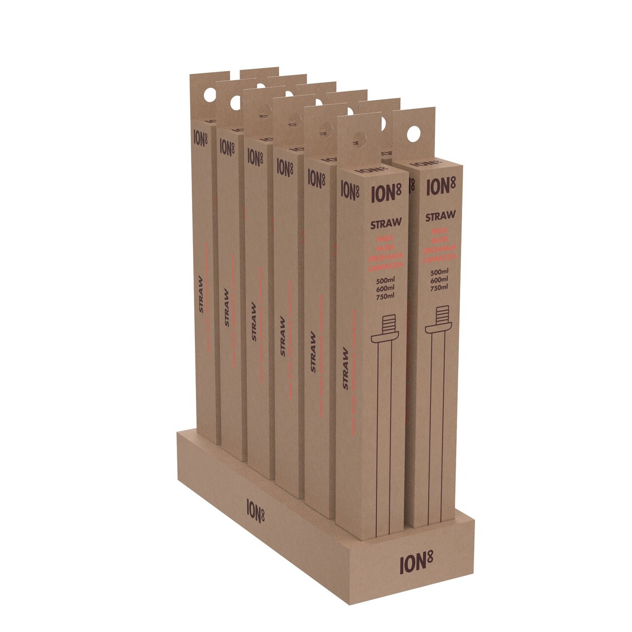 Pai reutilizabil, recyclon, marimea M, Transparent - Ion8 - imagine 4