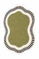 Covor, DC-7507-05, 80x300 cm, Poliester, Verde