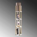Lampadar, Lampana, 211LMP1110, Metal, Alb/Auriu