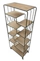 Biblioteca Industry, Mauro Ferretti, 75x40x182 cm, fier