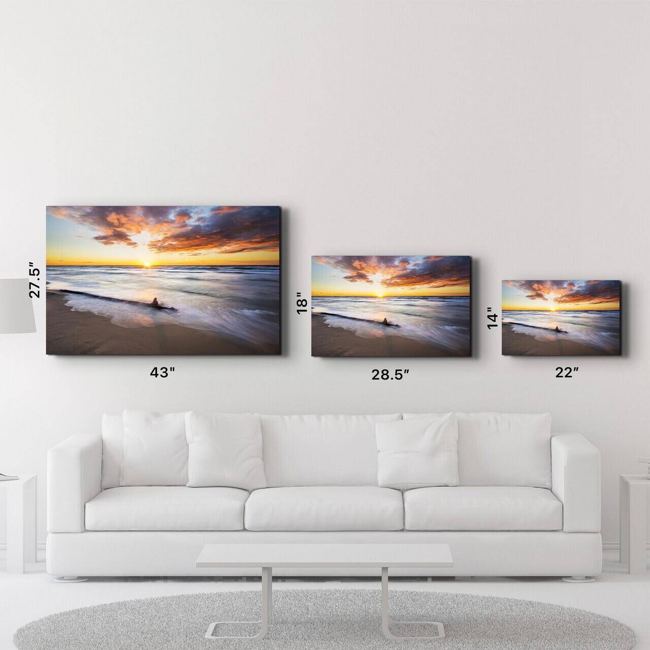 Tablou decorativ, OGLS-1119, Dimensiuni: 70 x 110 cm, Multicolor — imaginea 6
