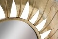 Oglinda decorativa, Leaf Glam, Mauro Ferretti, 98 cm, auriu