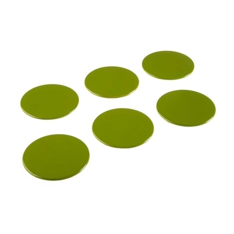 Set 6 suporturi pentru pahare green coasters, versa, Ø10.3 cm