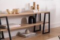 Comoda TV, Arnetti, Lissa Dolapli Tv Stand, 160x30x48 cm, PAL, Safir / Negru