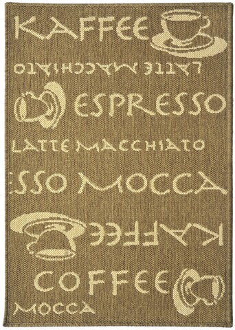 Covor pentru bucatarie Teri, Decorino, 160x230 cm, polipropilena, maro