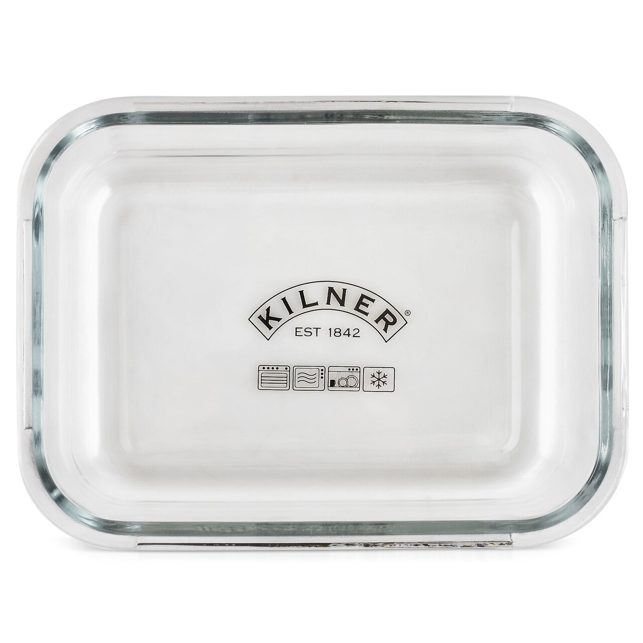 Caserola Cu Capac, Kilner, Fresh, 0.85 L, 24 X 19 Cm, Sticla, Transparent