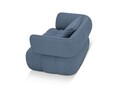 Fotoliu, Reese-192, Micadoni Home, 144x100x84 cm, catifea structurata, albastru jeans
