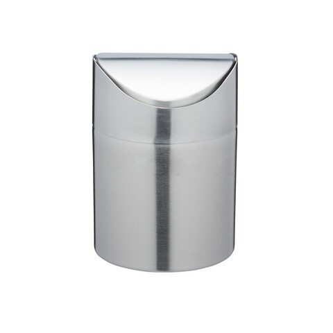 Cos de gunoi pentru masa, Kitchen Craft, inox, 9.5 x 9 x 13 cm, 300 ml