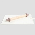 Set pentru copt Easy Bake, Homla, 49x40 cm, bambus/silicon/plastic, crem/maro